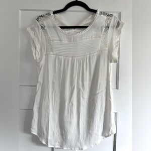 Breezy lace summer top